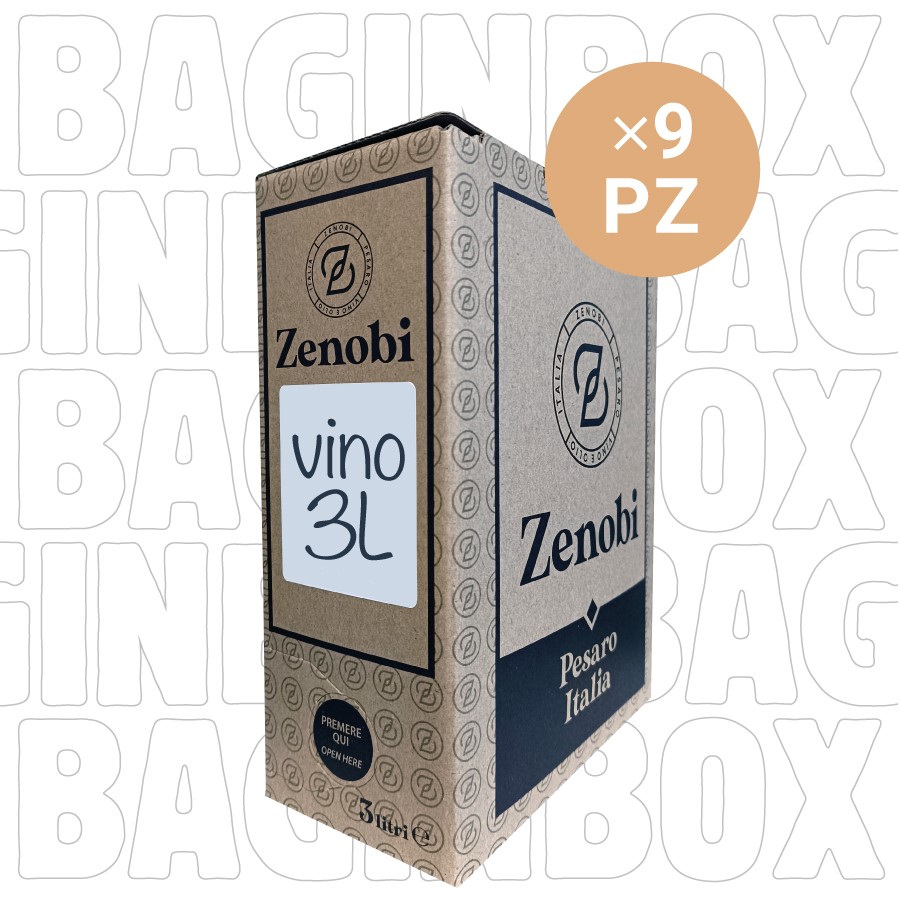 Kit Nr. 9 – 3L-Bag-in-Box (9 Stück), Wein nach Wahl - Versand Inklusive