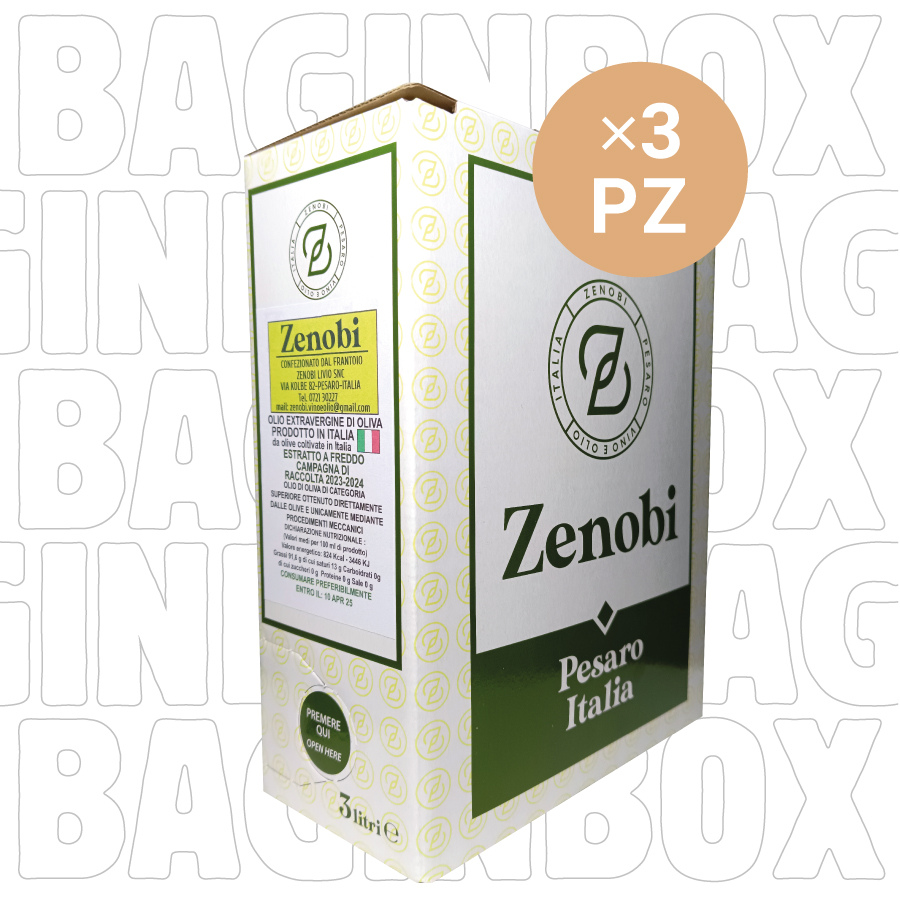 Kit n. 3 bag in box da 3L olio extravergine di oliva ITALIANO