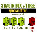 3 BAG OLIVENÖL + 1 WEIN GRATIS – SPECIAL OFFER 🎁