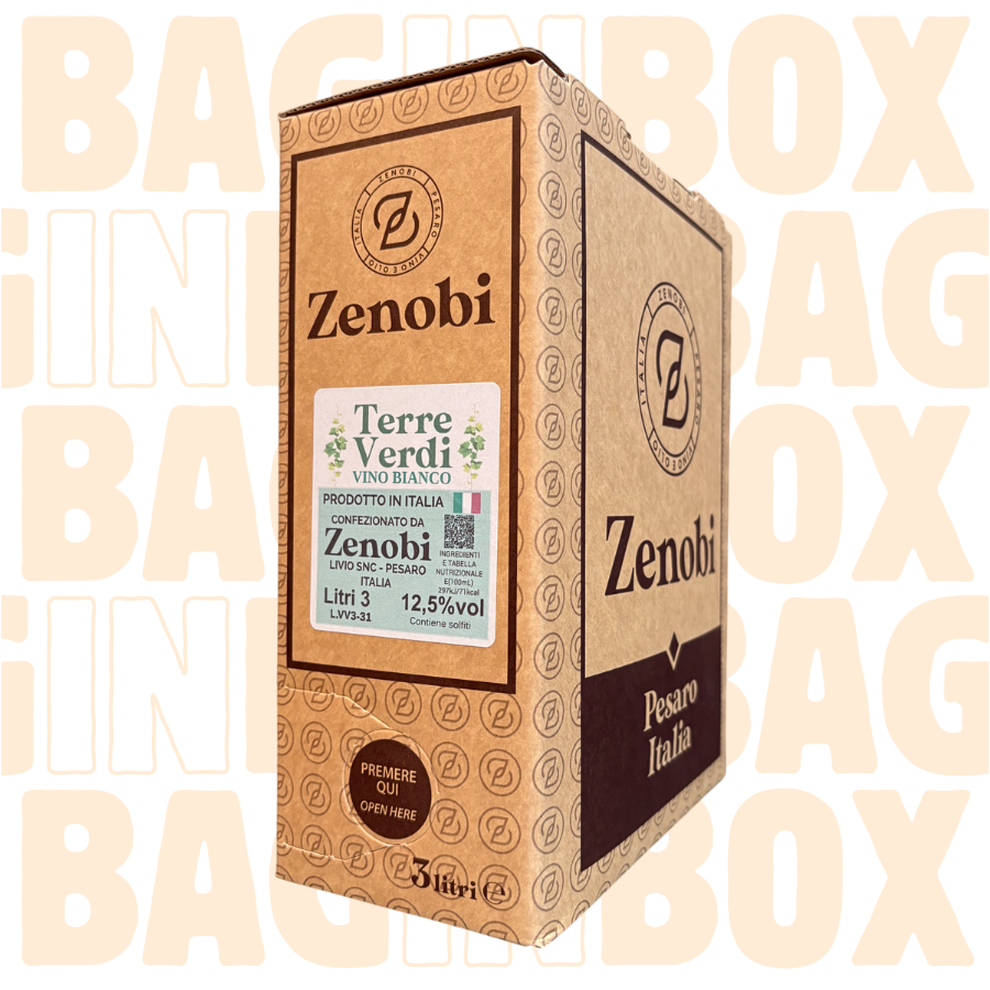 Terre verdi - Vino bianco bag in box 3l