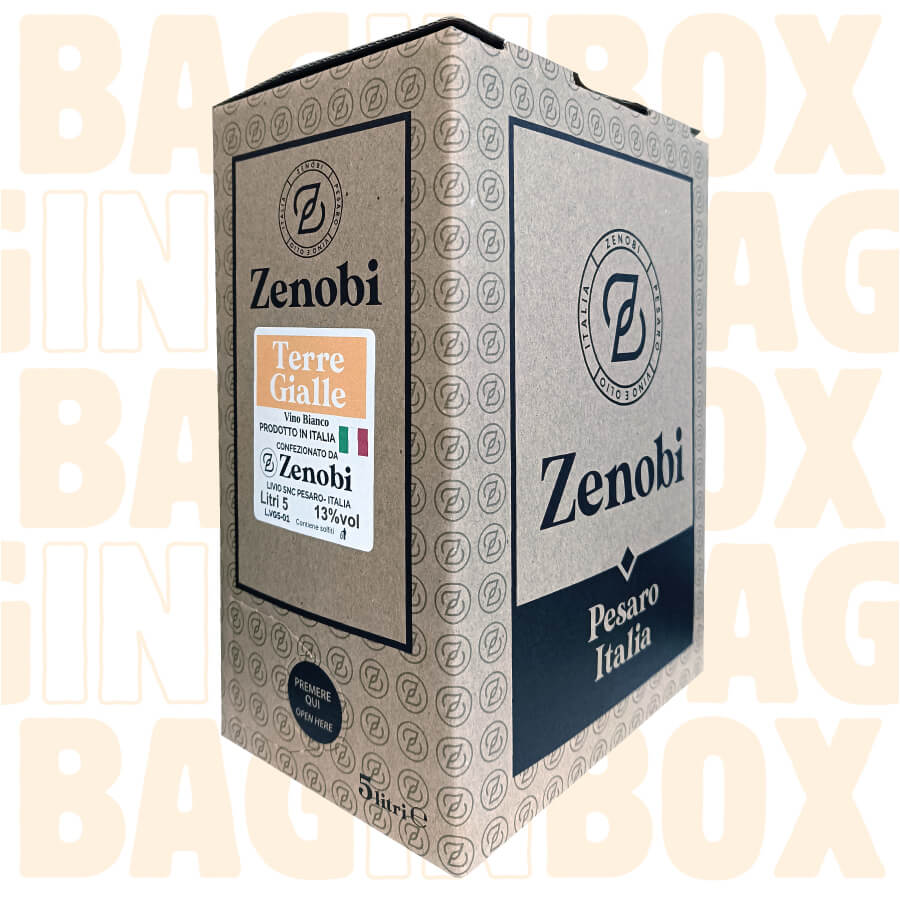 Terre gialle -Vino bianco bag in box 5l