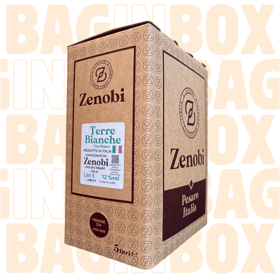 Terre bianche - Vino bianco bag in box 5L