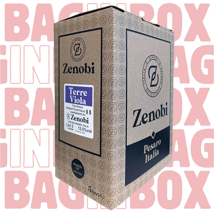 Terre viola - Vino rosso bag in box 5l